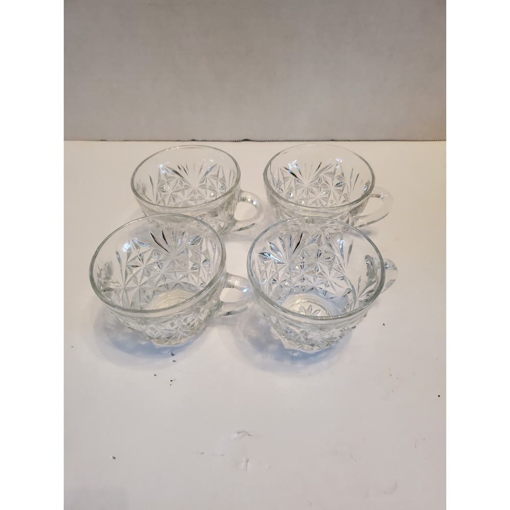 Anchor Hocking Arlington Punch Cup Set Of 4